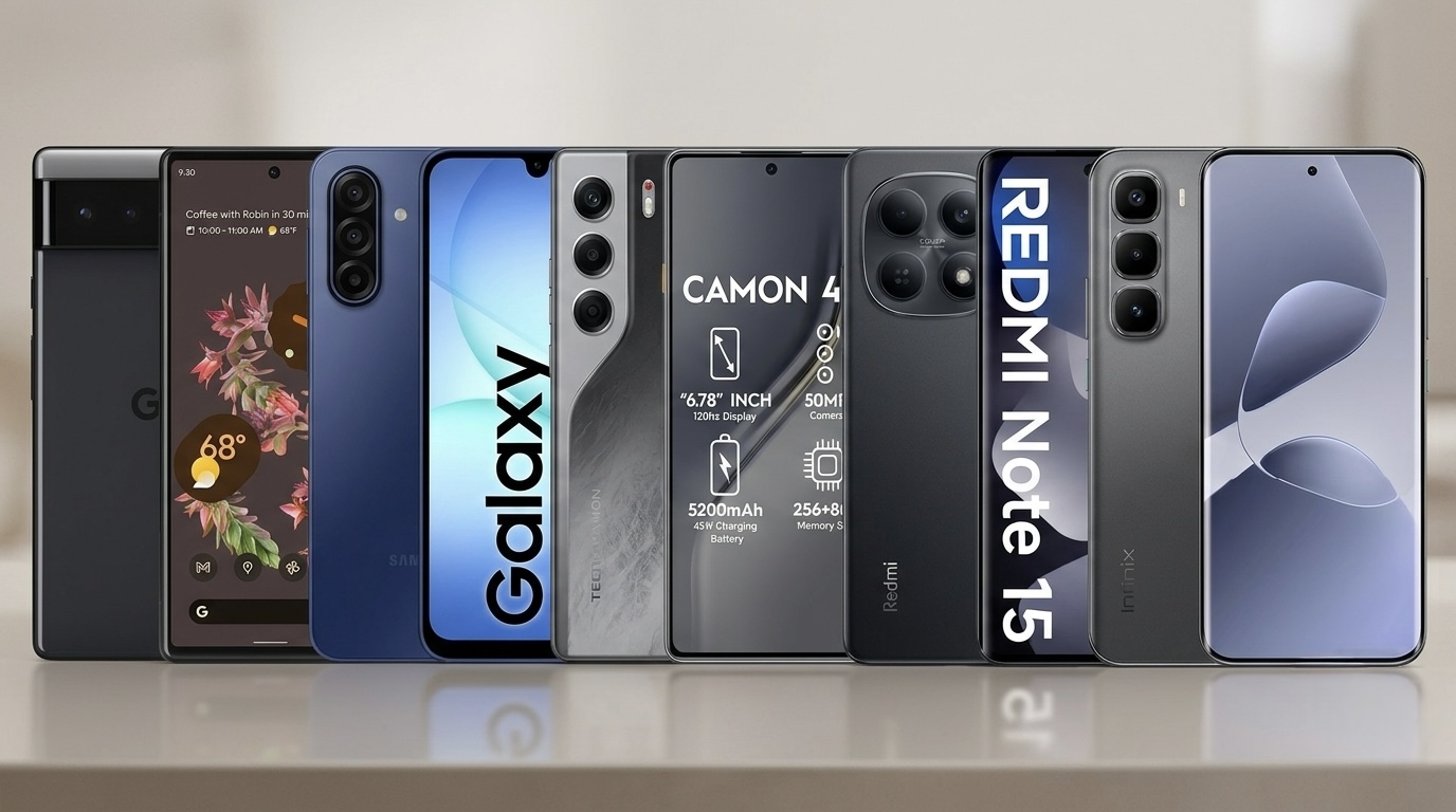 Best Phones to Buy Under ₦300,000 in Nigeria in 2026: 5 Android Phones Worth Your Money